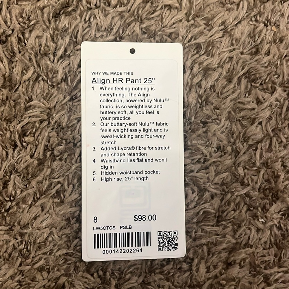 Lululemon Align HR Pant 25”